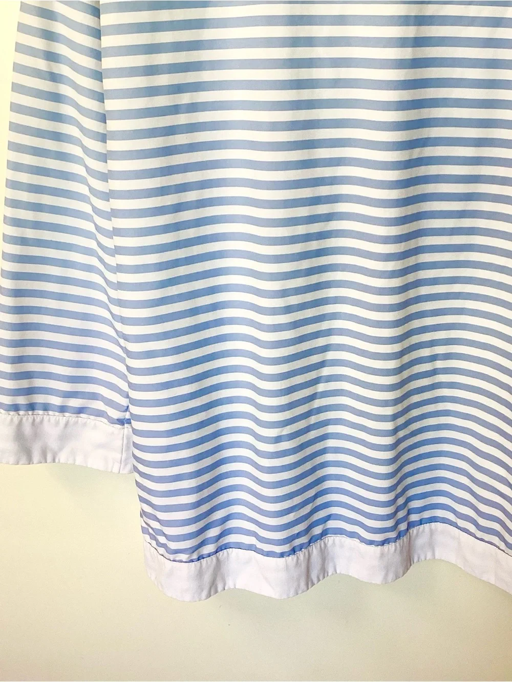 Solumbra Long Sleeve Seychelles Striped Beach Tunic - Blue/White - L